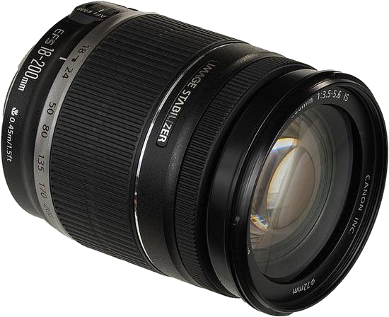 объектив Canon EF-S 18-200 f/3.5-5.6 IS