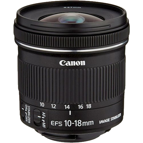 объектив Canon EF-S 10-18mm f/4.5-5.6 IS STM