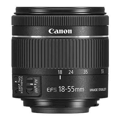 объектив Canon EF-S 18-55mm F4-5.6 IS STM